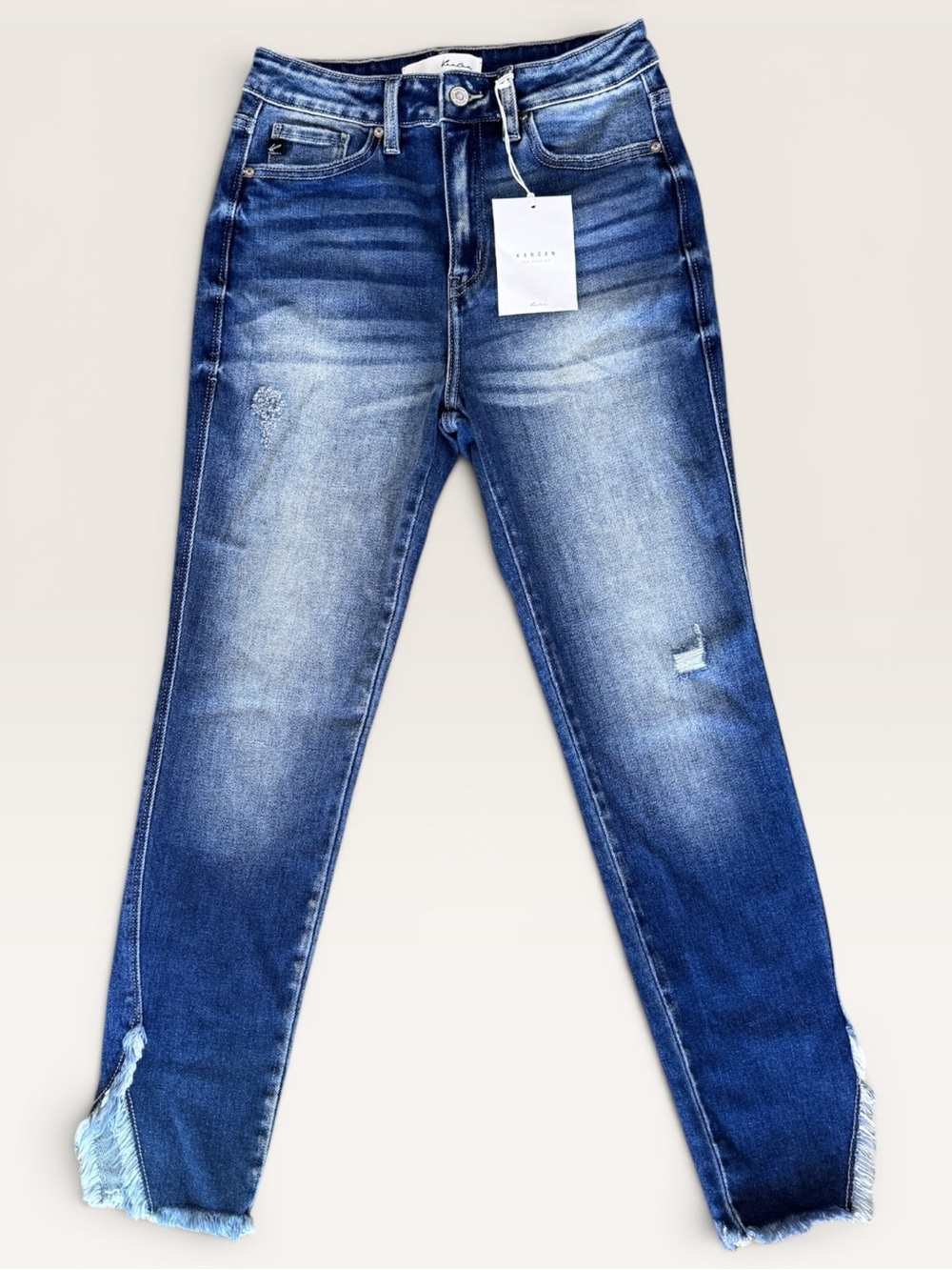 NWT KanCan Geneva High Rise Ankle Skinny Jeans Size 7 / 27